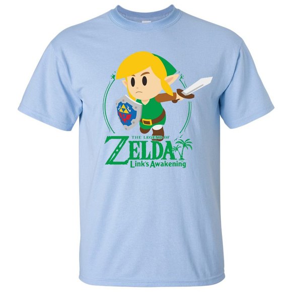 Legend of Zelda Chibi Links Awakening T-Shirt NEW - Picture 1 of 1
